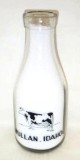 milk bottles